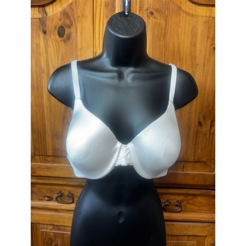 Bali One Smooth U Ultra Light Underwire Bra White 38B 3W11 3B11